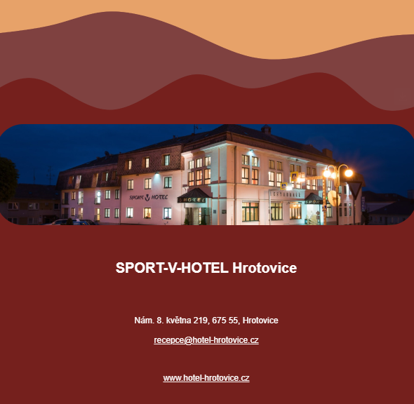 Podzimní prázdniny ve SPORT-V-HOTELU Hrotovice