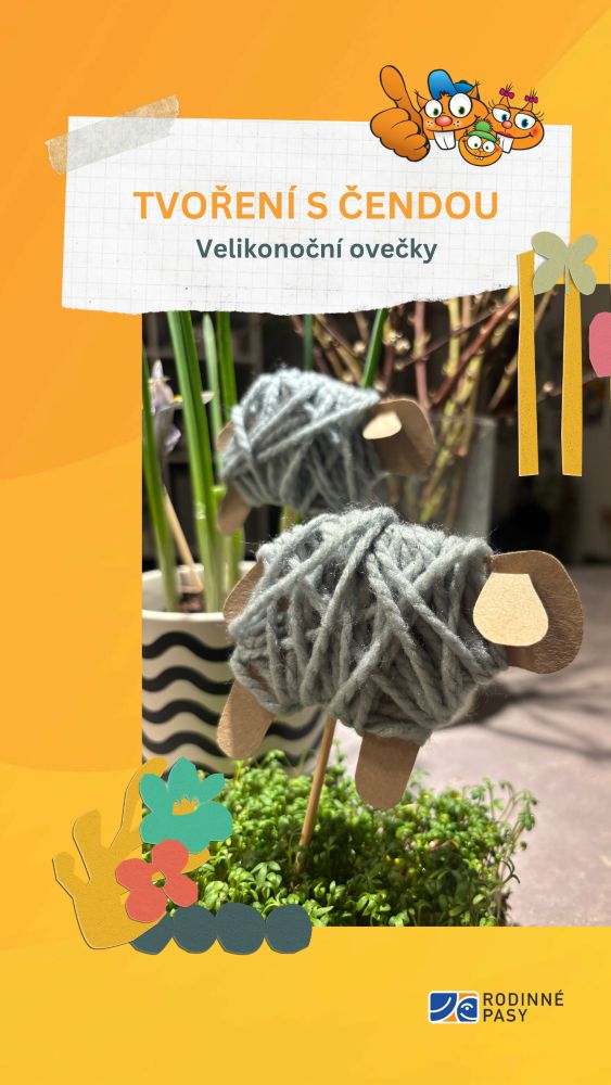 Čendovo Velikonoční tvoření je tady!